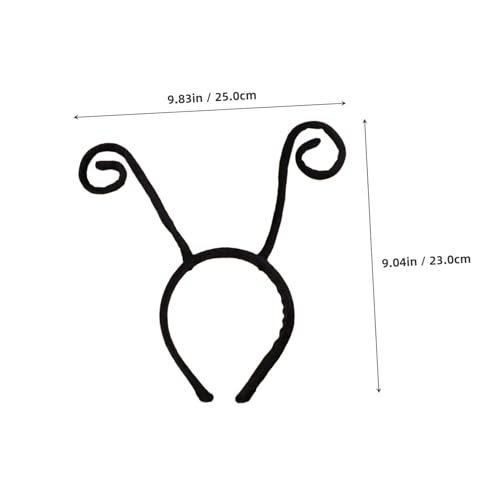 Beatifufu 6 Stück Teiliges Halloween Haarreif mit Ameisen Tentakel Design Cosplay Kopfschmuck für Party Rollenspiel und Kostümzubehör Schwarzes Headband für Erwachsene Beatifufu 6 Stück Teiliges Halloween Haarreif mit Ameisen Tentakel Design Cosplay Kopfschmuck für Party Rollenspiel und Kostümzubehör Schwarzes Headband für Erwachsene von Beatifufu