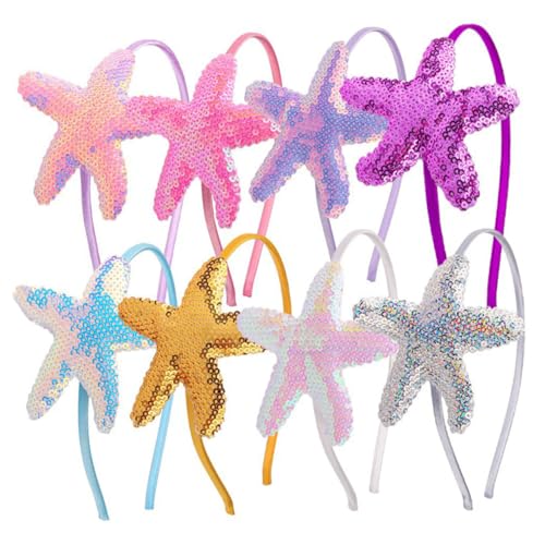 Beatifufu 8 Stück Teiliges Seestern Haarreifen für Mädchen Bunte Meerestier Haarschmuck Einzigartiges Design für Alltag Party und Bühnenauftritte Praktisches und Komfortables Material Beatifufu 8 Stück Teiliges Seestern Haarreifen für Mädchen Bunte Meerestier Haarschmuck Einzigartiges Design für Alltag Party und Bühnenauftritte Praktisches und Komfortables Material von Beatifufu
