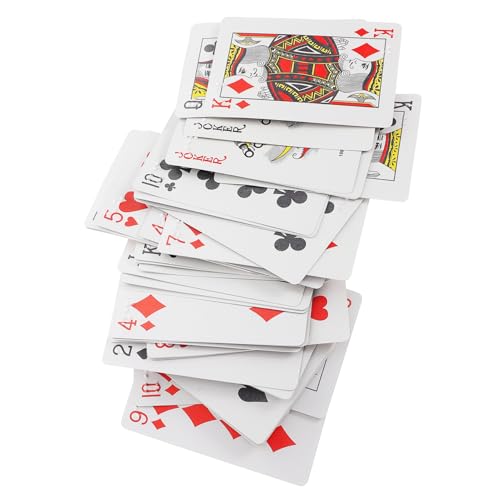 Beatifufu Braille Spielkarten für Sehbehinderte Großes Format für Leichtes Handling Vielseitig Einsetzbar für Poker und Kartenspiele Lernförderndes Hilfsmittel für Erwachsene Beatifufu Braille Spielkarten für Sehbehinderte Großes Format für Leichtes Handling Vielseitig Einsetzbar für Poker und Kartenspiele Lernförderndes Hilfsmittel für Erwachsene von Beatifufu