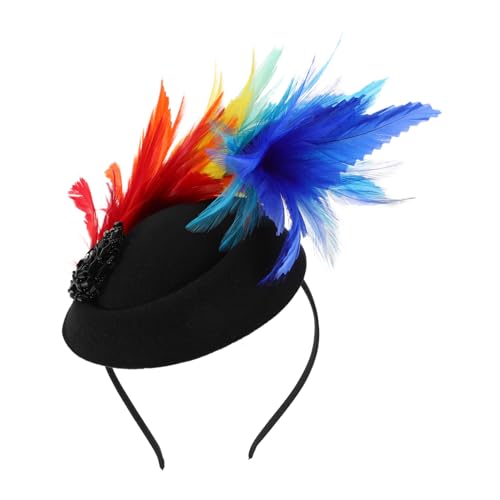 Beatifufu Bunte Damen Fascinator mit Farbenfrohen Federn Leichter Haarklammer für Hochzeit Karneval Halloween und Party Modisches Kopfschmuck Accessoire für Braut und Festliche Anlässe Beatifufu Bunte Damen Fascinator mit Farbenfrohen Federn Leichter Haarklammer für Hochzeit Karneval Halloween und Party Modisches Kopfschmuck Accessoire für Braut und Festliche Anlässe von Beatifufu