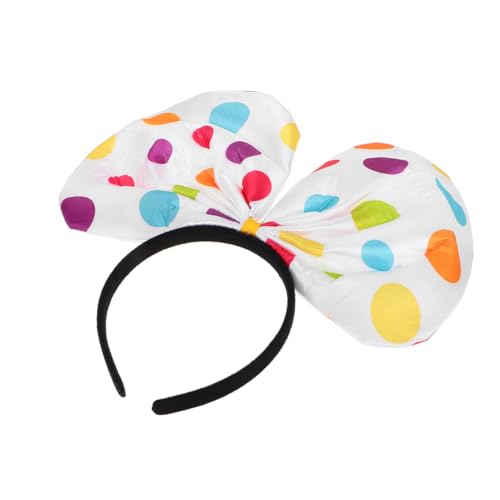 Beatifufu Clown Haarreif Bunt mit Rutschfester Passform für Festival Halloween Karneval Party Cosplay Modisches Accessoire für Damen Herren von Beatifufu