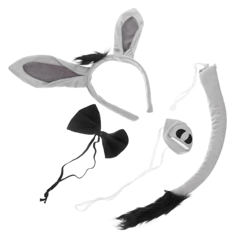 Beatifufu Donkey Kostüm Haarreif Niedlich Tier Verkleidung Accessoire Fasnachtskostüm Junge Mädchen Halloween Party Bühnenauftritt Beatifufu Donkey Kostüm Haarreif Niedlich Tier Verkleidung Accessoire Fasnachtskostüm Junge Mädchen Halloween Party Bühnenauftritt von Beatifufu