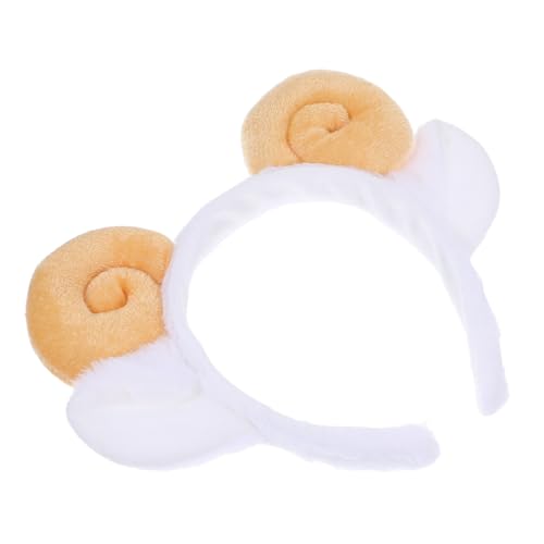 Beatifufu Fluffiges Tier Haarreif Schafhorn Stirnband aus Weichem Plüsch Bequemes Cosplay Kostümzubehör für Partys Hochzeiten Passend Charmantes Accessoire für Damen und Jugendliche Beatifufu Fluffiges Tier Haarreif Schafhorn Stirnband aus Weichem Plüsch Bequemes Cosplay Kostümzubehör für Partys Hochzeiten Passend Charmantes Accessoire für Damen und Jugendliche von Beatifufu