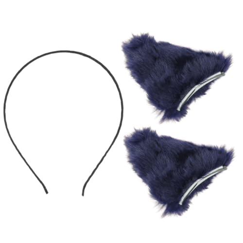 Beatifufu Fuchs Ohren Haarreif Plüsch Tier Stirnband Cosplay Party Fasching Halloween Mädchen Damen Zubehör von Beatifufu