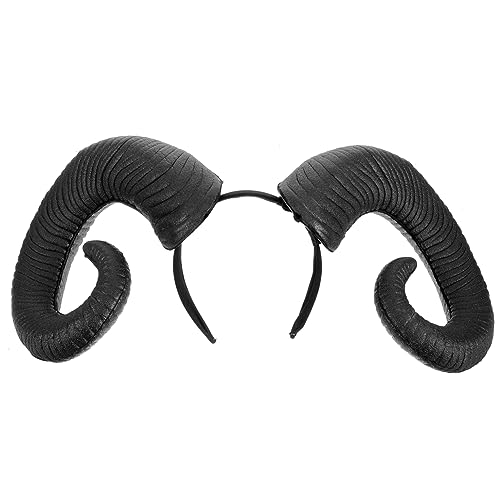 Beatifufu Halloween Haarreif mit Teufelshörnern Schwarz Umweltfreundliches Material Festliches Design Bequemer Kopfschmuck für Erwachsene für Halloween Party und Cosplay Beatifufu Halloween Haarreif mit Teufelshörnern Schwarz Umweltfreundliches Material Festliches Design Bequemer Kopfschmuck für Erwachsene für Halloween Party und Cosplay von Beatifufu