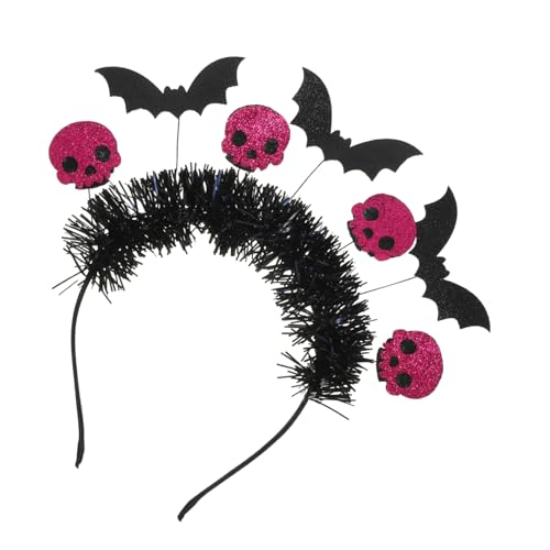 Beatifufu Halloween Skull Headband mit Fledermaus Design Leichtes Festival Kostüm Accessoire für Halloween Partys Performances und Gruselige Themenveranstaltungen Beatifufu Halloween Skull Headband mit Fledermaus Design Leichtes Festival Kostüm Accessoire für Halloween Partys Performances und Gruselige Themenveranstaltungen von Beatifufu