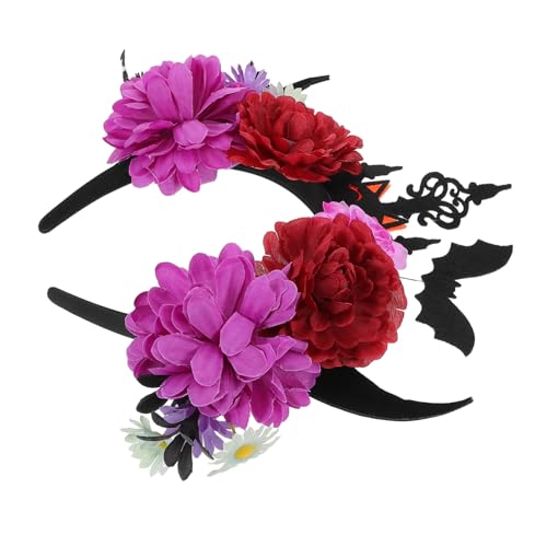 Beatifufu Halloween-stirnband Hörner Haarband Halloween-haarreifen Halloween-cosplay-kopfbedeckungen Halloween-horn-stirnband Schwarzes Stirnband Mit Teufelshörnern Plastik Violett Beatifufu Halloween-stirnband Hörner Haarband Halloween-haarreifen Halloween-cosplay-kopfbedeckungen Halloween-horn-stirnband Schwarzes Stirnband Mit Teufelshörnern Plastik Violett von Beatifufu