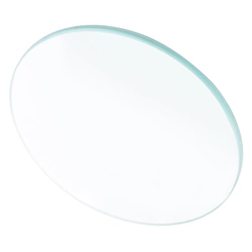Beatifufu Konvexe Optische Glaslinse Brennweite für Physikunterricht Vielseitig Verwendbare Lupenlinse für Solarheizung und Diy-experimente Langlebiges Glas für Präzise Lehrexperimente von Beatifufu