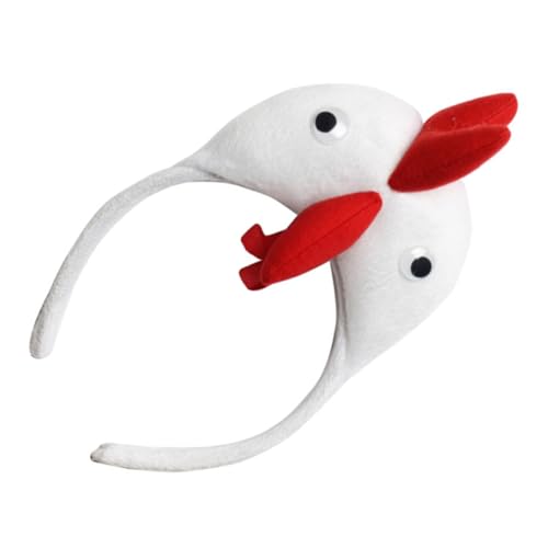 Beatifufu Lustiges Hahn haarband aus Weichem für Mädchen Party accessoire und Fotorequisite für Karneval Kostüm und Geburtstagsfeiern Beatifufu Lustiges Hahn haarband aus Weichem für Mädchen Party accessoire und Fotorequisite für Karneval Kostüm und Geburtstagsfeiern von Beatifufu