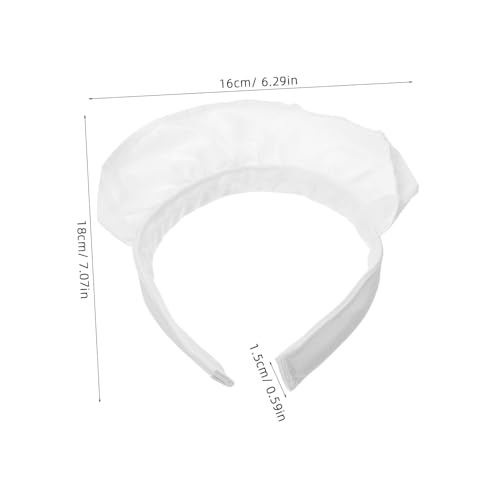 Beatifufu Mädchen Stirnband Rüschen Haarreif Cosplay Zubehör Damen Party Kopfschmuck Zimmermädchen Kostüm Zubehör Weißer Haarschmuck für Festival und Aufführung Beatifufu Mädchen Stirnband Rüschen Haarreif Cosplay Zubehör Damen Party Kopfschmuck Zimmermädchen Kostüm Zubehör Weißer Haarschmuck für Festival und Aufführung von Beatifufu