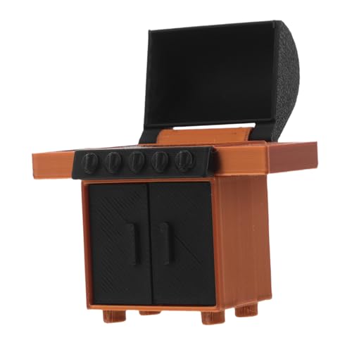 Beatifufu Maßstab Realistisch Tragbar für Puppenhaus Gartenszene Innovatives Küchenzubehör für Outdoor Diorama und Miniatur BBQ Zubehör von Beatifufu