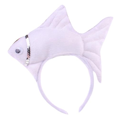 Beatifufu Niedliches Cartoon Fisch Haarband für Langlebiger Flexibler Kopfschmuck als Party accessoire und Cosplay requisite Geeignet für Jungen und Mädchen Bequemes Zufällige Farbe von Beatifufu