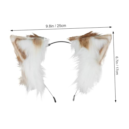 Beatifufu Niedliches Cosplay Tierohren Haarband aus Weichem Plüsch Flexibel und Angenehm Dekorativer Festival Kopfschmuck für Party Rollenspiel und Fotorequisiten Unisex Zubehör für Kostüme Beatifufu Niedliches Cosplay Tierohren Haarband aus Weichem Plüsch Flexibel und Angenehm Dekorativer Festival Kopfschmuck für Party Rollenspiel und Fotorequisiten Unisex Zubehör für Kostüme von Beatifufu
