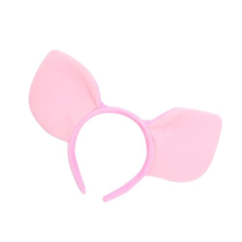 Beatifufu Niedliches Schweineohren Haarband Cosplay Stirnband für Party Leichtes Rutschfestes Haarschmuck accessoire für Performance und Fotoshootings von Beatifufu