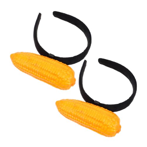 Beatifufu Plüsch Mais Haarband Weiches Lustiges Kostümzubehör für Party Make Up Spa Komfortables Realistisches Stirnband für Erwachsene von Beatifufu
