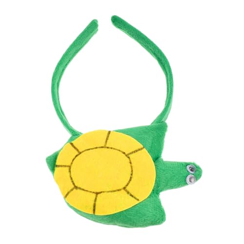 Beatifufu Plüsch Schildkröten Stirnband Weiches Kostüm Haarreif für Party Cosplay Festliche Tier Kopfbedeckung Bequeme Verkleidung Zubehör für Feierlichkeiten und Auftritte Beatifufu Plüsch Schildkröten Stirnband Weiches Kostüm Haarreif für Party Cosplay Festliche Tier Kopfbedeckung Bequeme Verkleidung Zubehör für Feierlichkeiten und Auftritte von Beatifufu