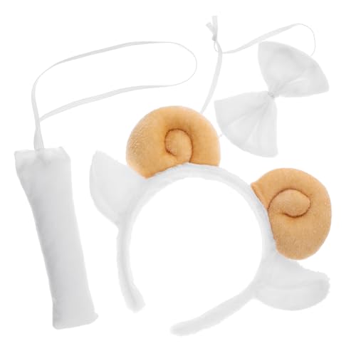 Beatifufu Schafohr Stirnband Lammohren Stirnband Halloween Kostüm Schafohren Schafschwanz Kostüm Schaf Stirnbänder Für Damen Lamm Beatifufu Schafohr Stirnband Lammohren Stirnband Halloween Kostüm Schafohren Schafschwanz Kostüm Schaf Stirnbänder Für Damen Lamm von Beatifufu