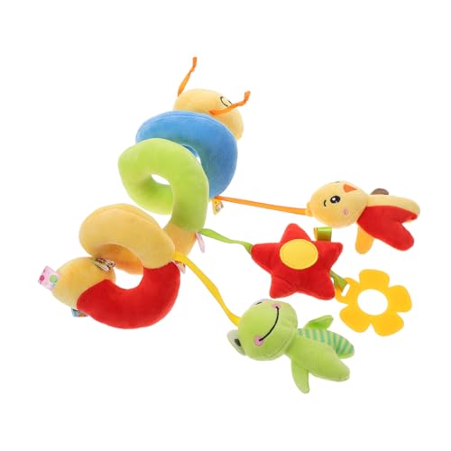 Beatifufu Spiral Hängespielzeug für Neugeborene aus Sanftem Stoff mit Sensorischen Entwicklungs Tags Vielseitig als Kinderwagen und Babyschalen Zubehör Pflegeleicht und für Babybett und Beatifufu Spiral Hängespielzeug für Neugeborene aus Sanftem Stoff mit Sensorischen Entwicklungs Tags Vielseitig als Kinderwagen und Babyschalen Zubehör Pflegeleicht und für Babybett und von Beatifufu