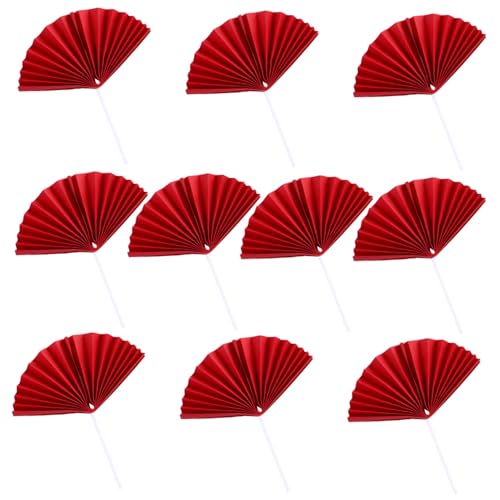 Beatifufu Teiliges Rote Papierfächer Kuchen Topper Dekorative Geburtstagstorten Picks aus Premium-papier Sichere Tortendeko für Festliche Geburtstagsfeiern und Partydekoration Beatifufu Teiliges Rote Papierfächer Kuchen Topper Dekorative Geburtstagstorten Picks aus Premium-papier Sichere Tortendeko für Festliche Geburtstagsfeiern und Partydekoration von Beatifufu