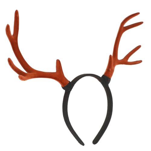 Beatifufu Weihnachts Rentier Geweih Haarreif aus Leichtem Material Langlebig mit Niedlichem Antler Design als Party Foto Requisite und Festliches Haaraccessoire für Winter und Xmas Feiern Beatifufu Weihnachts Rentier Geweih Haarreif aus Leichtem Material Langlebig mit Niedlichem Antler Design als Party Foto Requisite und Festliches Haaraccessoire für Winter und Xmas Feiern von Beatifufu