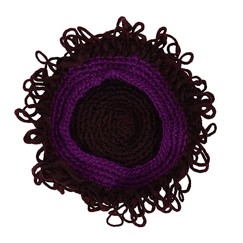 1 Stück Wig Hut Winter Strickmütze für Fotografie Requisiten für Halloween Weihnachtsfeiern 1 Stück Wig Hut Winter Strickmütze für Fotografie Requisiten für Halloween Weihnachtsfeiern von Beaupretty