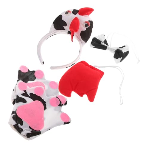 1Satz Küken Kostüm mit Haarband Handschuhen Lustiges Cosplay Zubehör für Tier Themenpartys Halloween Maskeraden Bezauberndes Leichtes Kostüm von Beaupretty