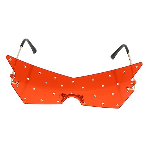 Beaupretty 1 Paar Sonnenbrille Gläser Brillengestell Cosplay-Zubehör Foto -Requisiten schmetterlingsförmige brille pp rot Beaupretty 1 Paar Sonnenbrille Gläser Brillengestell Cosplay-Zubehör Foto -Requisiten schmetterlingsförmige brille pp rot von Beaupretty