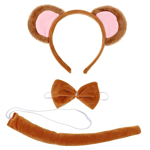 Beaupretty 1 Satz Affenkostüm Set für Erwachsene und Stirnband Fliege und für Halloween Karneval und Mottopartys Tierkostüm Zubehör für Cosplay und Feste Beaupretty 1 Satz Affenkostüm Set für Erwachsene und Stirnband Fliege und für Halloween Karneval und Mottopartys Tierkostüm Zubehör für Cosplay und Feste von Beaupretty