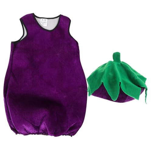 Beaupretty 1 Satz Auberginenstyling -leistungskostüm Lustig Gemüsekostüm Für Auberginenkleidung Für Gemüsekleidung Cosplay-kleidung Für Violett Stoff Beaupretty 1 Satz Auberginenstyling -leistungskostüm Lustig Gemüsekostüm Für Auberginenkleidung Für Gemüsekleidung Cosplay-kleidung Für Violett Stoff von Beaupretty