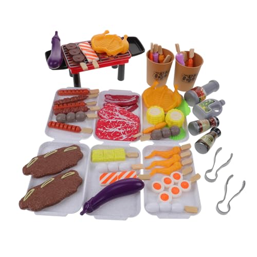 Beaupretty 1 Satz BBQ Grill Set für Teiliges Kochspielzeug mit Realistischem Rauch Interaktives Grillspiel für Jungen und Mädchen Fördert Motorische Fähigkeiten und Kreatives Beaupretty 1 Satz BBQ Grill Set für Teiliges Kochspielzeug mit Realistischem Rauch Interaktives Grillspiel für Jungen und Mädchen Fördert Motorische Fähigkeiten und Kreatives von Beaupretty
