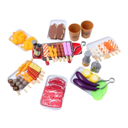 Beaupretty 1 Satz BBQ Grill Spielzeugset für Teiliges Set aus Sicherem Interaktives Grillspielzeug mit Wasserrauch für Kreatives Kochen im Spielhaus für Mädchen und Jungen Beaupretty 1 Satz BBQ Grill Spielzeugset für Teiliges Set aus Sicherem Interaktives Grillspielzeug mit Wasserrauch für Kreatives Kochen im Spielhaus für Mädchen und Jungen von Beaupretty