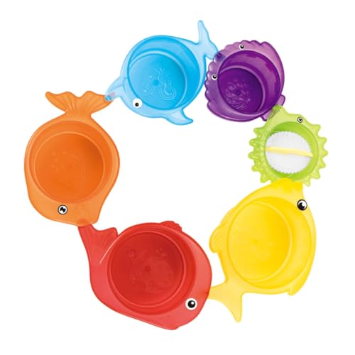 Beaupretty 1 Satz Badespielzeug Cartoon Sandspielzeug mit Stapelbaren Bechern für Strand und Badewanne Fördert Kreativität und Eltern Junge Mädchen Beziehung Beaupretty 1 Satz Badespielzeug Cartoon Sandspielzeug mit Stapelbaren Bechern für Strand und Badewanne Fördert Kreativität und Eltern Junge Mädchen Beziehung von Beaupretty