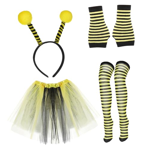 Beaupretty 1 Satz Bienenanzuganzug Cosplay Bienenkostüm Damen Halloween-Bienen-Stirnband Bienenkostüme für Damen Biene für Frauen Die Tutu-Rock Foto Prop Rock frauen tutu Tuch Beaupretty 1 Satz Bienenanzuganzug Cosplay Bienenkostüm Damen Halloween-Bienen-Stirnband Bienenkostüme für Damen Biene für Frauen Die Tutu-Rock Foto Prop Rock frauen tutu Tuch von Beaupretty