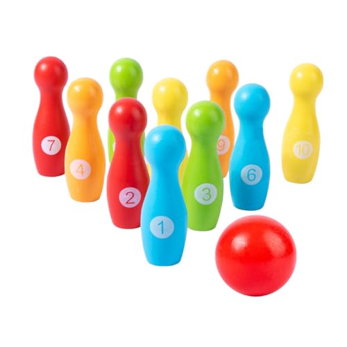 Beaupretty 1 Satz Bowling für Holzspielzeug Kegelspiel für und Geburtstagsfeiern Pädagogisches Bowling Game für Drinnen und Draußen Sicher und Leicht zu Transportieren Beaupretty 1 Satz Bowling für Holzspielzeug Kegelspiel für und Geburtstagsfeiern Pädagogisches Bowling Game für Drinnen und Draußen Sicher und Leicht zu Transportieren von Beaupretty
