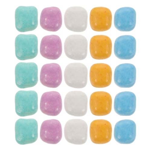 Beaupretty 1 Satz Buntem Kunststoffspiel Sand für Realistische Sandsteine für Indoor Spielhäuser und Kreative Aktivitäten Vielseitig Einsetzbar für Fantasievolles von Beaupretty