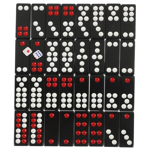 Beaupretty 1 Satz Chinesisches Paigow Kit Traditionelles Brettspiel für Paigow Poker Hochwertige Langlebige Fliesen mit Gravierter Oberfläche für Familienabende und Spiele mit Freunden Beaupretty 1 Satz Chinesisches Paigow Kit Traditionelles Brettspiel für Paigow Poker Hochwertige Langlebige Fliesen mit Gravierter Oberfläche für Familienabende und Spiele mit Freunden von Beaupretty