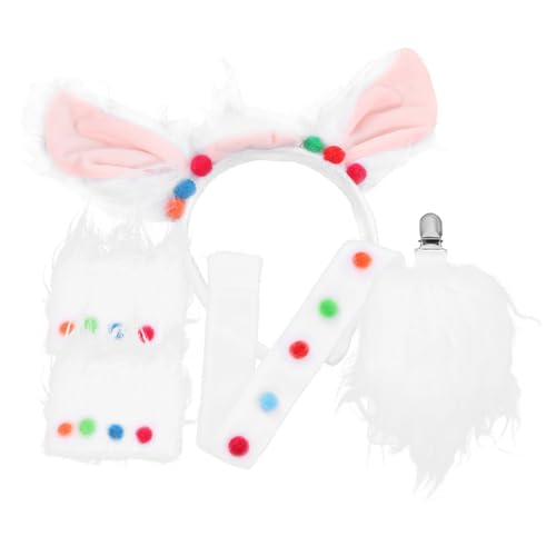 Beaupretty 1 Satz Cosplay Tierohr Stirnband Plüsch Aus Kunstfell Alpaka-ohren-stirnband Zubehör Kragen Party Haarband Pelziges Tierohr Tierohren Und Alpaka-kostüm Eisendraht Beaupretty 1 Satz Cosplay Tierohr Stirnband Plüsch Aus Kunstfell Alpaka-ohren-stirnband Zubehör Kragen Party Haarband Pelziges Tierohr Tierohren Und Alpaka-kostüm Eisendraht von Beaupretty