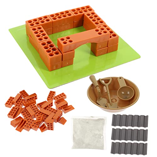 Beaupretty 1 Satz DIY Architektur Bausteine Set für Teile Interaktive Set Kreativität und Motorischen Fähigkeiten Sicher und Pädagogisch für Jungen und Mädchen von Beaupretty