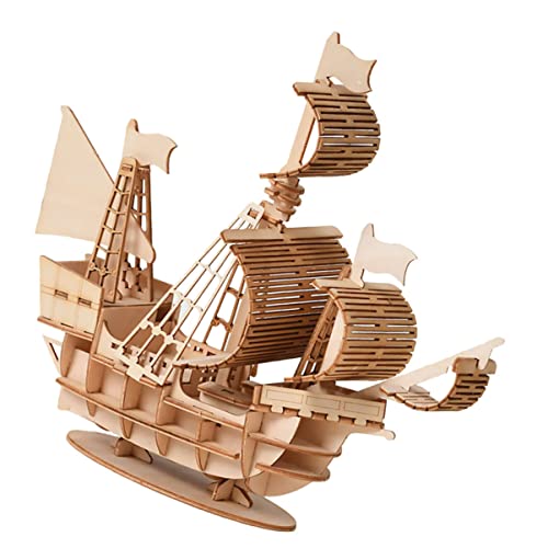Beaupretty 1 Satz DIY Holz Puzzle Segelboot Modell für Handgemachtes Puzzle Hand Auge Koordination Sicheres Glattes Holzdesign Beaupretty 1 Satz DIY Holz Puzzle Segelboot Modell für Handgemachtes Puzzle Hand Auge Koordination Sicheres Glattes Holzdesign von Beaupretty