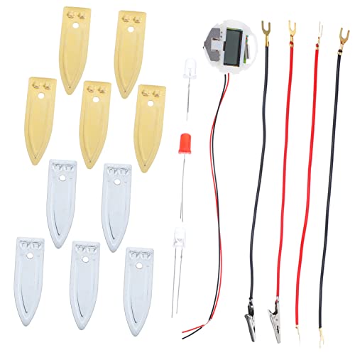 Beaupretty 1 Satz DIY Obstbatterie Experiment Lehrreiches Wissenschafts Kit für Stromerzeugung aus Früchten für Kreative Experimente und Entwicklung von Fähigkeiten von Beaupretty