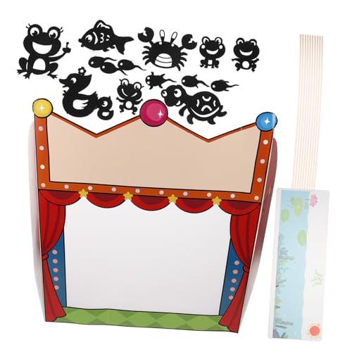 Beaupretty 1 Satz DIY Schattenpuppen mit Zubehör Kreatives Puppentheater für Interaktive Lernspiele und Geschichtenerzählen Fördert Kreativität und Künstlerische Fähigkeiten Beaupretty 1 Satz DIY Schattenpuppen mit Zubehör Kreatives Puppentheater für Interaktive Lernspiele und Geschichtenerzählen Fördert Kreativität und Künstlerische Fähigkeiten von Beaupretty