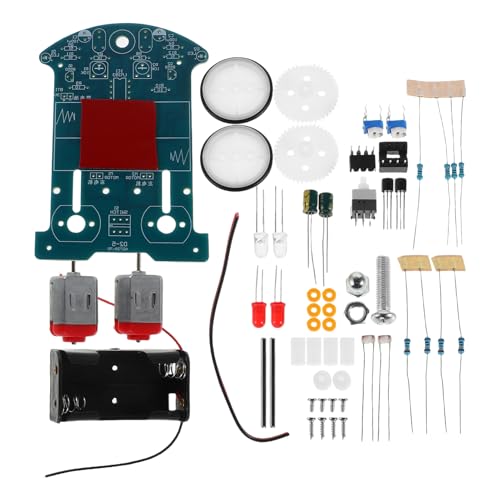 Beaupretty 1 Satz DIY Smart Tracking Car Kit für Anfänger Elektronik Lötset mit Intelligenter Linienverfolgung für Schulprojekte und Technikexperimente Robust und Langlebig Beaupretty 1 Satz DIY Smart Tracking Car Kit für Anfänger Elektronik Lötset mit Intelligenter Linienverfolgung für Schulprojekte und Technikexperimente Robust und Langlebig von Beaupretty