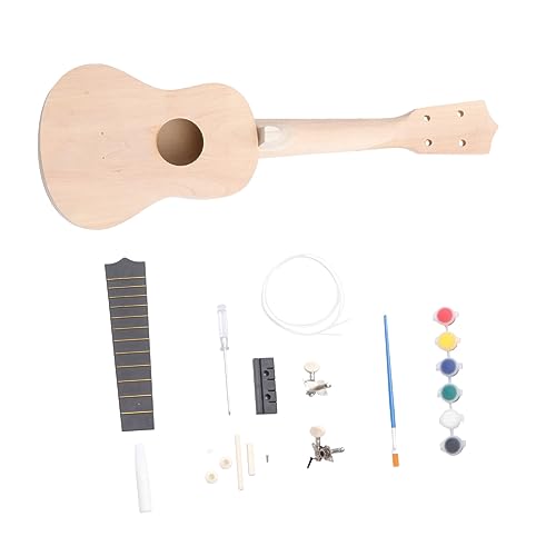 Beaupretty 1 Satz DIY Ukulele Kit für Bastel aus Hochwertigem Erlenholz Leicht und Langlebig für Kreative Projekte und Musikalische für Eltern Junge Mädchen Aktivitäten Beaupretty 1 Satz DIY Ukulele Kit für Bastel aus Hochwertigem Erlenholz Leicht und Langlebig für Kreative Projekte und Musikalische für Eltern Junge Mädchen Aktivitäten von Beaupretty
