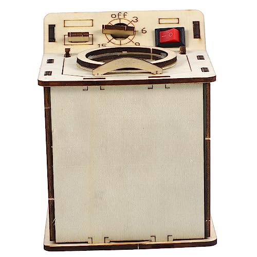 Beaupretty 1 Satz DIY Waschmaschine Spielset Wissenschaftliches Experimentier für Lehrreiche Bastelmaterialien für Vorschulkinder Sicher und Einfach zu Montieren von Beaupretty