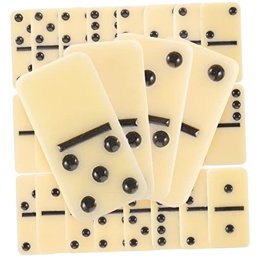 Beaupretty 1 Satz Domino Spielset Dominosteine für Erwachsene Klassisches Brettspiel für Familienfeiern Sicheres und Leichtes Material für Spielabende und BAU Spaß für Drinnen und Draußen Beaupretty 1 Satz Domino Spielset Dominosteine für Erwachsene Klassisches Brettspiel für Familienfeiern Sicheres und Leichtes Material für Spielabende und BAU Spaß für Drinnen und Draußen von Beaupretty