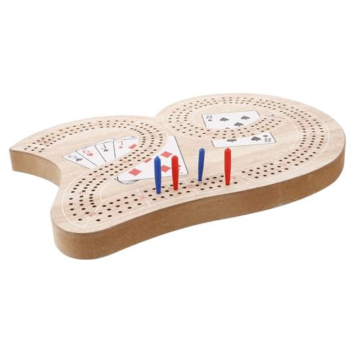 Beaupretty 1 Satz Einzigartiges Cribbage Brettspiel Set aus für Spieler mit Innovativem Zahlen Design und Integrierter Wertungstafel für Reisen und Familienabende Beaupretty 1 Satz Einzigartiges Cribbage Brettspiel Set aus für Spieler mit Innovativem Zahlen Design und Integrierter Wertungstafel für Reisen und Familienabende von Beaupretty