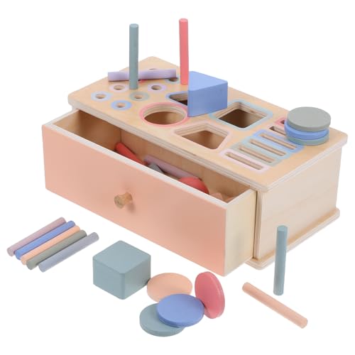 Beaupretty 1 Satz Form und Farbsortierbox für Kleinkinder Sicheres und Lehrreiches Motorischen Fähigkeiten und Kognitiven Entwicklung für Jahren von Beaupretty