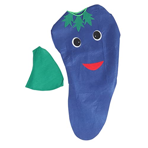 Beaupretty Gemüse Kostüm Satz für Kinder Gemüse Cosplay Outfit für Jungen Mädchen Halloween Bühnenauftritt von Beaupretty
