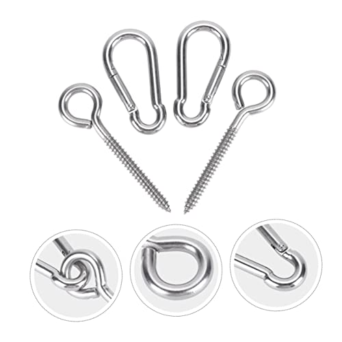 Beaupretty 1 Satz Hängesessel Aufhängeset Teiliges Hammock Swing Hook Kit Stabile Federhaken für und Außenbereich Befestigungslösung für Schaukeln Hängematten und Gymnastikringe Beaupretty 1 Satz Hängesessel Aufhängeset Teiliges Hammock Swing Hook Kit Stabile Federhaken für und Außenbereich Befestigungslösung für Schaukeln Hängematten und Gymnastikringe von Beaupretty