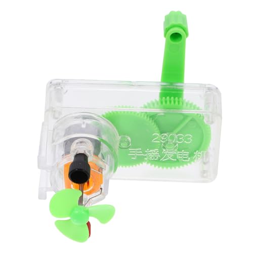 Beaupretty 1 Satz Handkurbelgenerator für DIY Elektrizitäts Experimentierkasten für Schule und Freizeit Lehrreiches Wissenschaftsprojekt ohne Batterien Sicher und Tragbar Beaupretty 1 Satz Handkurbelgenerator für DIY Elektrizitäts Experimentierkasten für Schule und Freizeit Lehrreiches Wissenschaftsprojekt ohne Batterien Sicher und Tragbar von Beaupretty